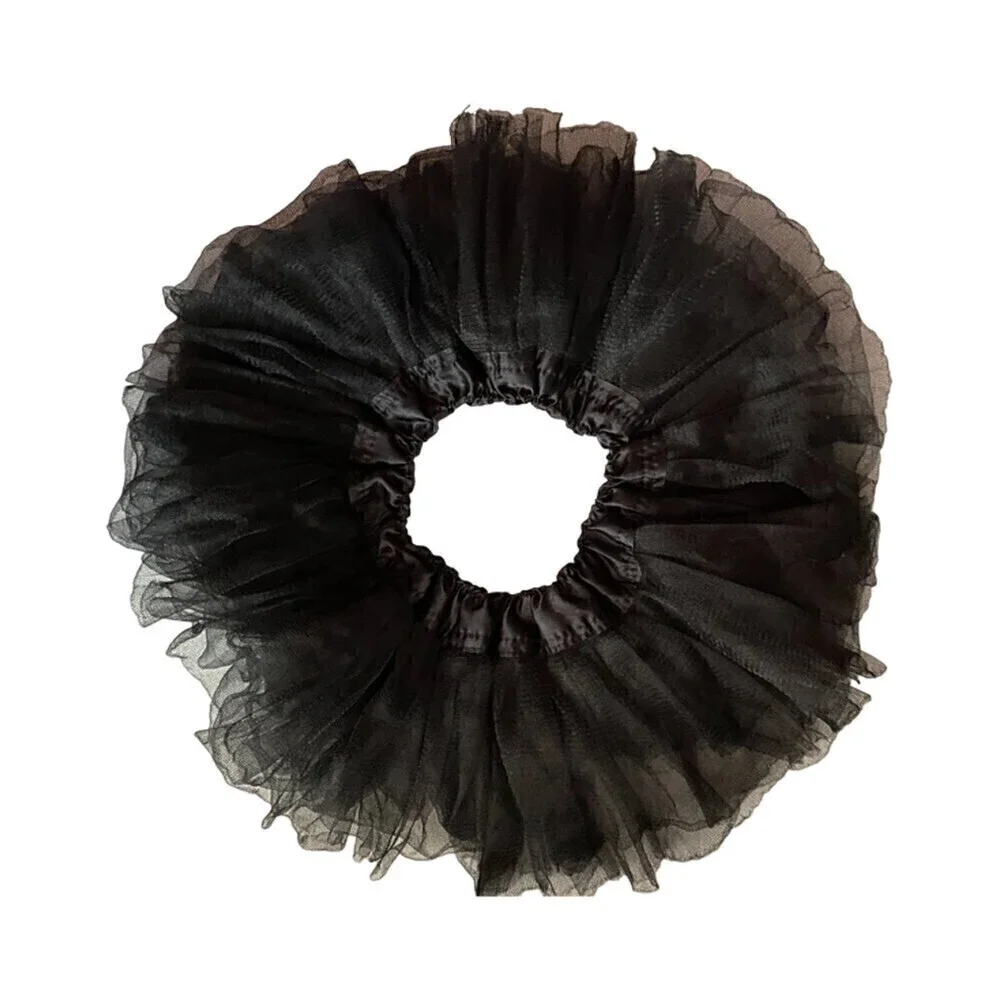 ❤️ Cat & Jack and Jane Shine Baby Orange and Black Tutu's Size 6-9 Months